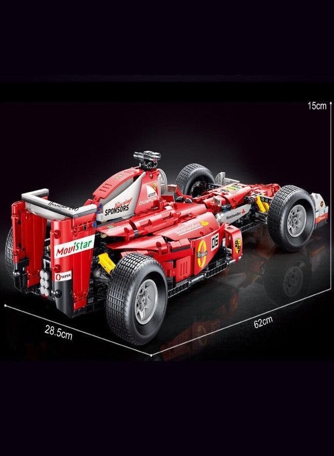 Onecado Technical Formula F1 Super Speed Racing Car Model Building Blocks Vehicle F1 Car Moc Bricks Toys for Children Gift - Blocks - Image 4